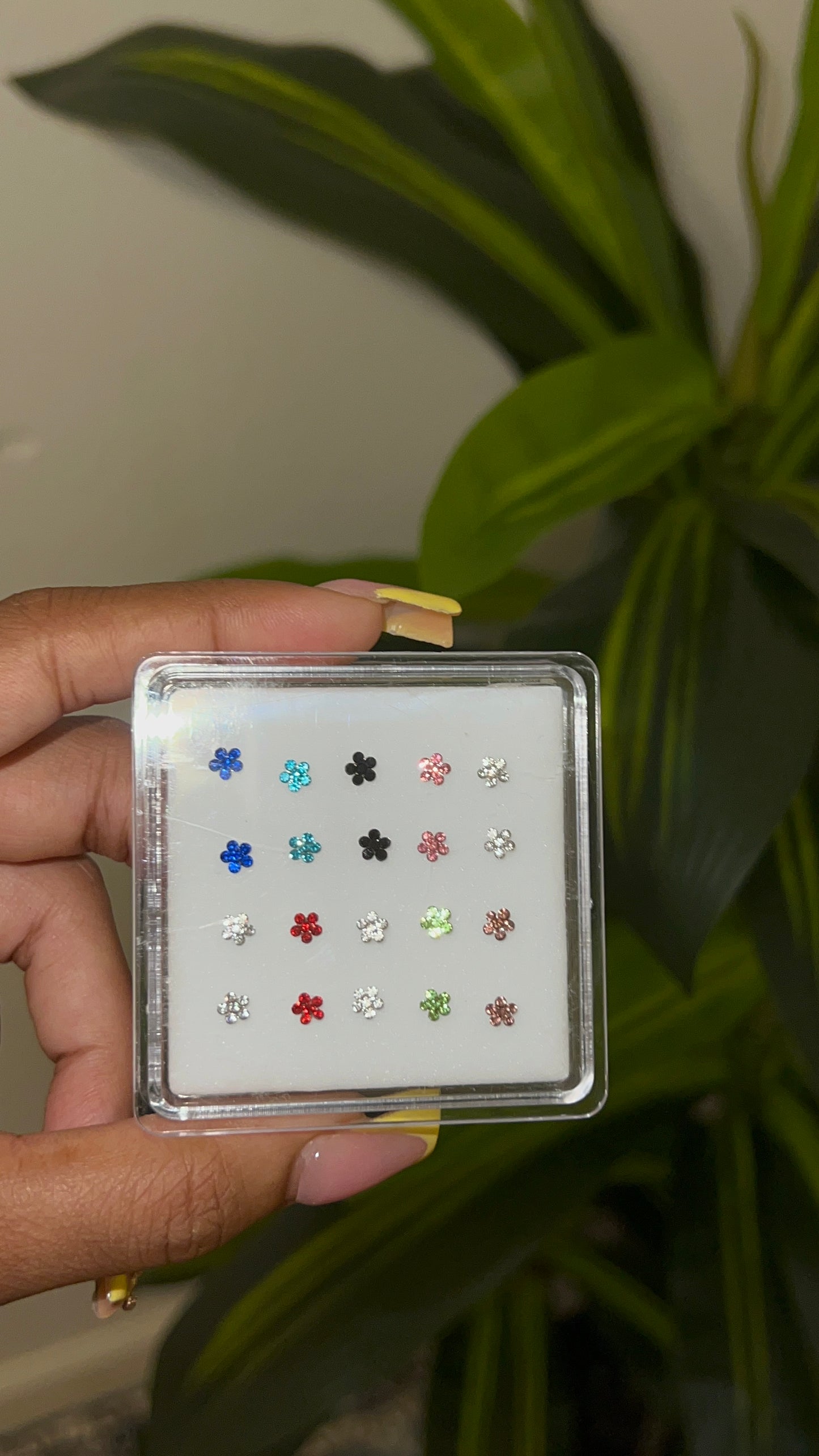 flower nose stud