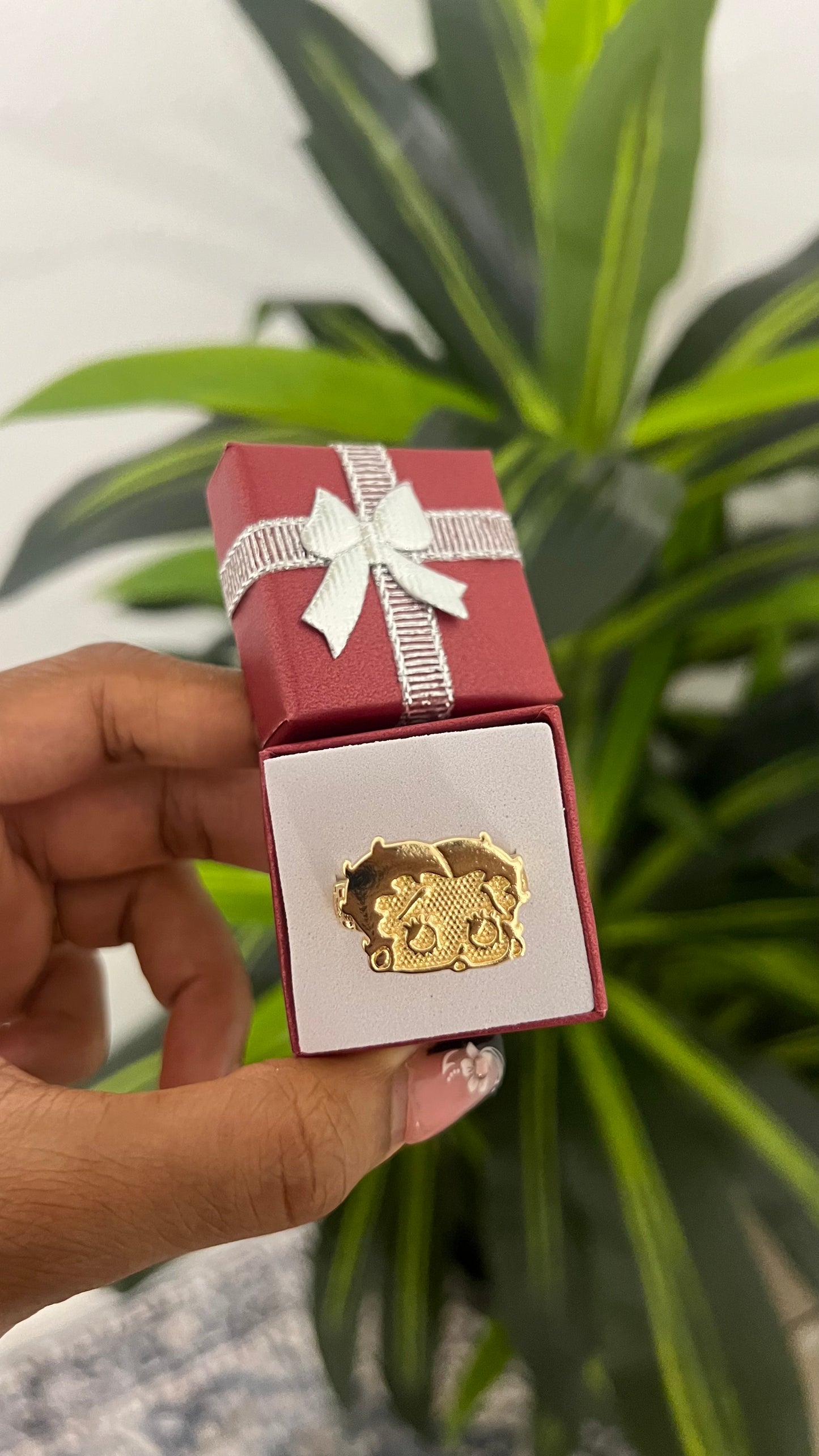 Betty boop ring