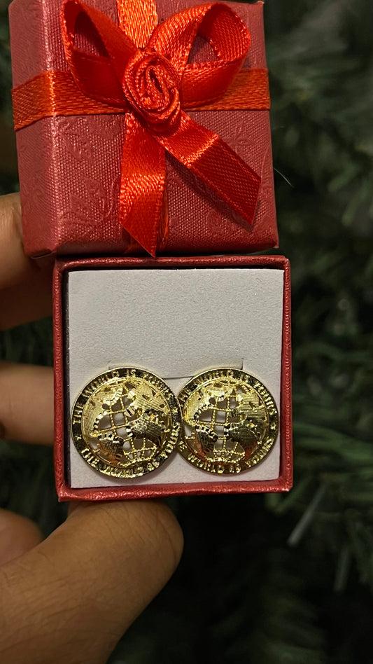 The world is yours earrings