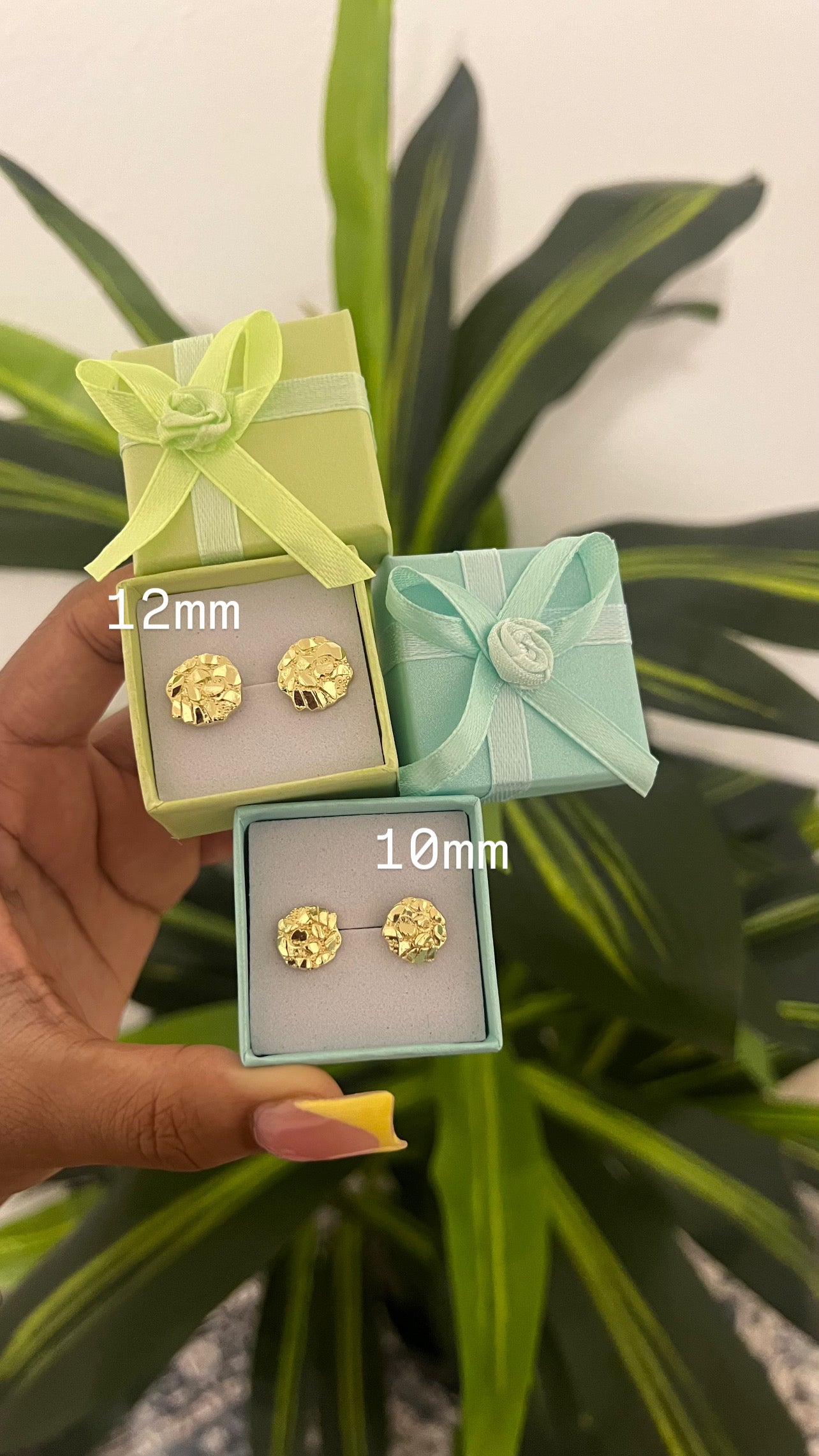 Nuggets earrings