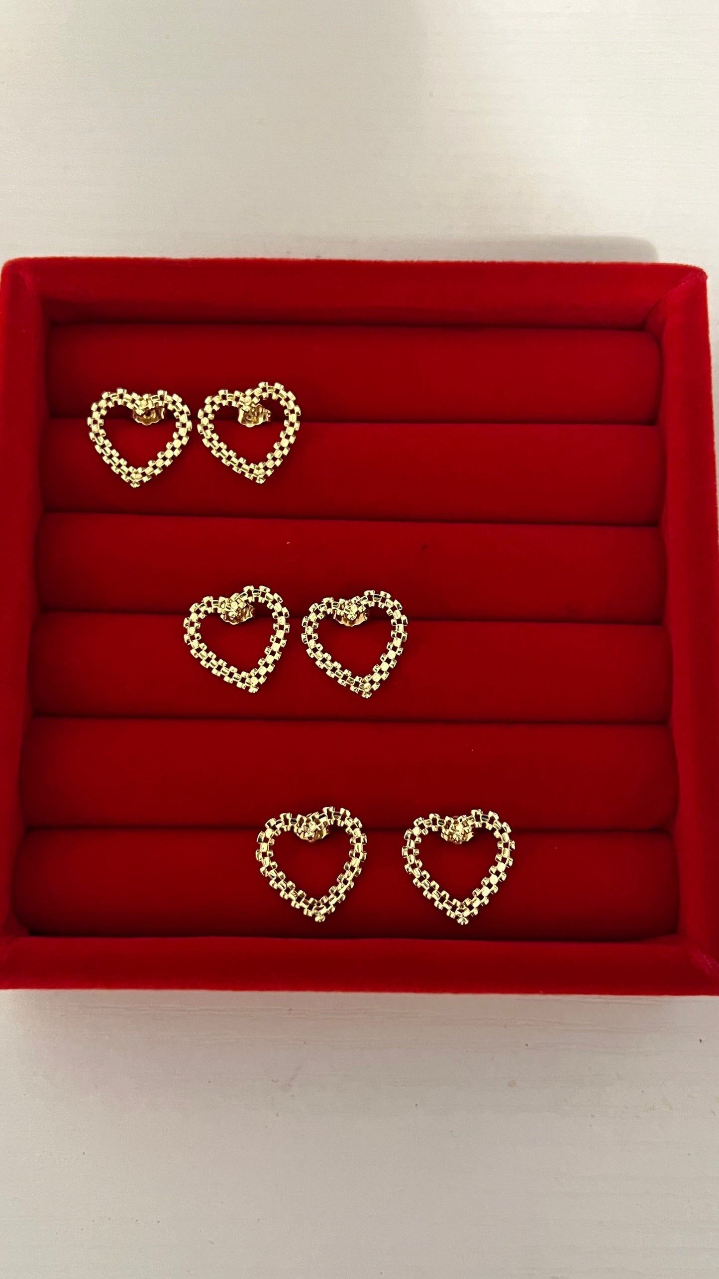Heart rx earrings