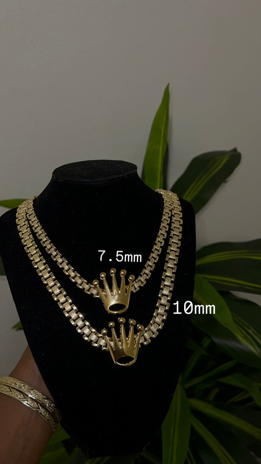 Rx Crown necklace