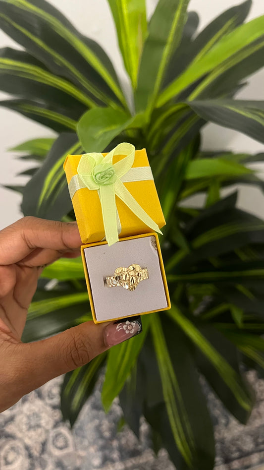 Heart nggt ring with rx band